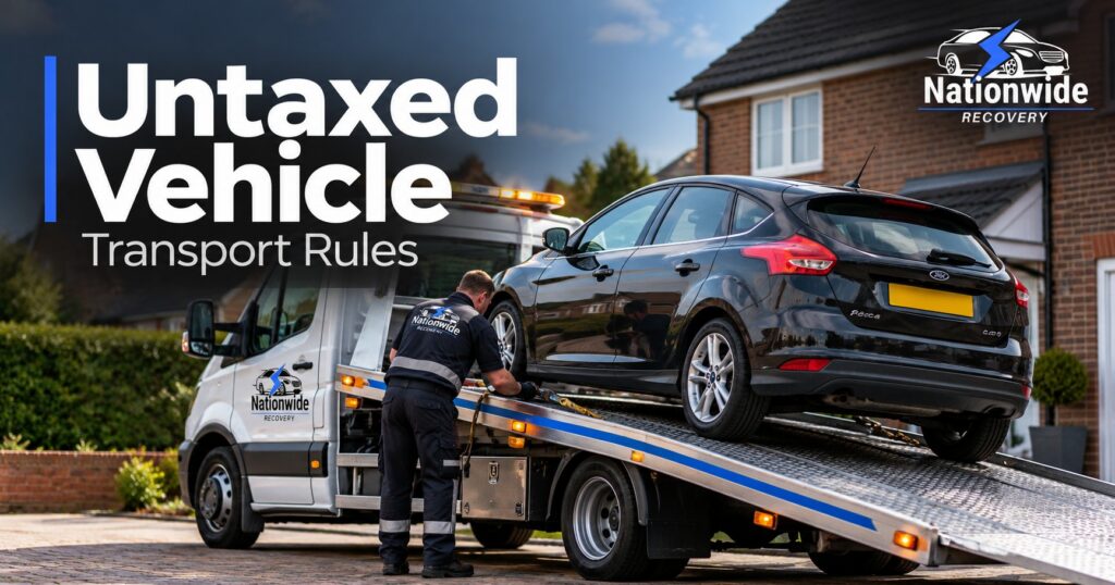 Transport Car Without Tax: What UK Law Allows